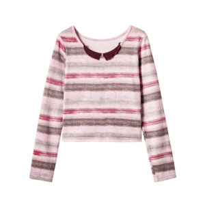 Striped Slim-Fit Long Sleeves