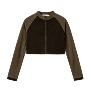 Half Turtleneck Zipper Long Sleeves